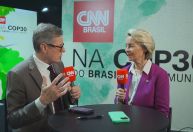 Estamos no caminho para atingir metas até 2030, diz Von der Leyen à CNN