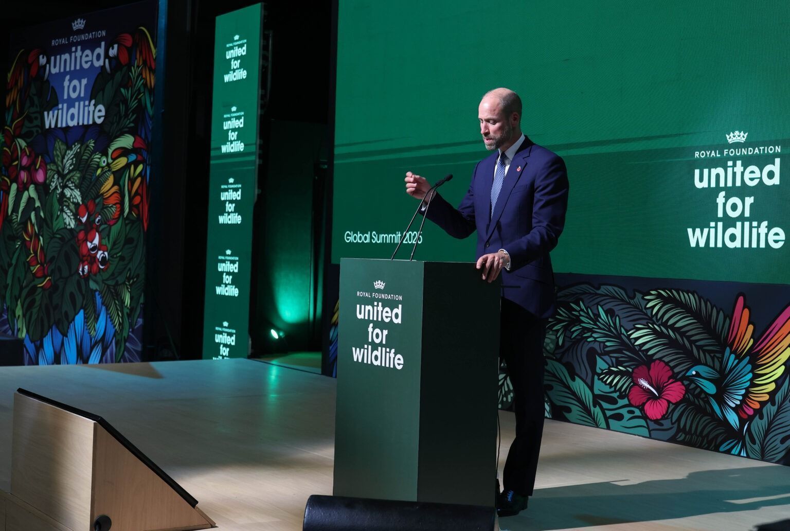 Príncipe William na United for Wildlife (Cúpula Global Unidos pela Vida Selvagem), no Rio de Janeiro