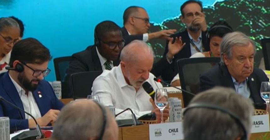 Lula discursa sobre primeira sessão temática em Cúpula do Clima