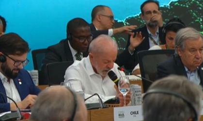 Hora de unir forças contra a crise climática, diz Lula