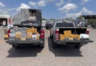 BA: motorista de caminhão é preso transportando droga do Comando Vermelho