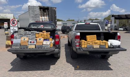 Imagem de destaque do post: BA: motorista de caminhão é preso transportando droga do Comando Vermelho