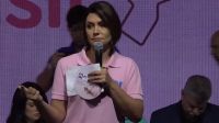 Michelle Bolsonaro diz que o "Congresso está de joelhos em frente ao STF"