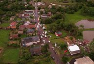 Três tornados são registrados e provocam estragos em Santa Catarina