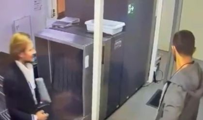 Vorcaro no aeroporto internacional de Guarulhos
