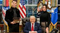 O que é a chave que Cristiano Ronaldo recebeu de Trump?