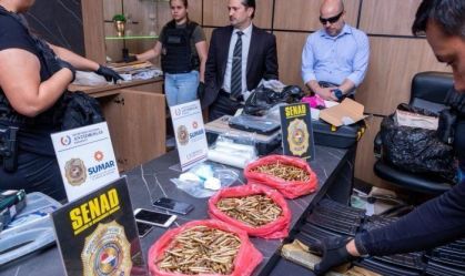 Operação no Paraguai desmonta esquema que enviava armas e drogas para o CV