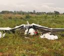 Avião de pequeno porte cai e duas pessoas morrem em Mato Grosso