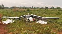 Avião de pequeno porte cai e duas pessoas morrem em Mato Grosso