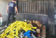 Três toneladas de drogas são incineradas pela polícia em Minas Gerais