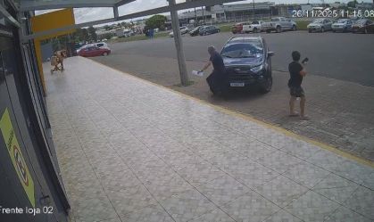 Homem atropela e atira contra PM após esposa denunciar violência doméstica