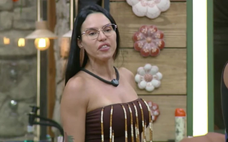 Tamires Assis não gostou de ser indicada para a Baia em "A Fazenda" • Divulgação/Record