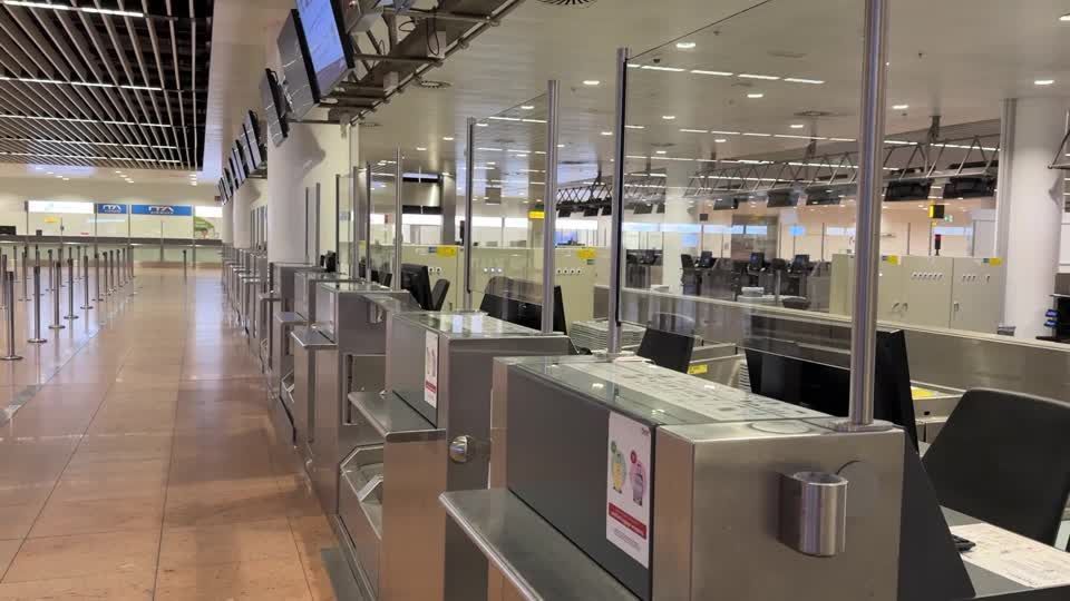 O Aeroporto de Bruxelas foi fechado após o avistamento de um drone.