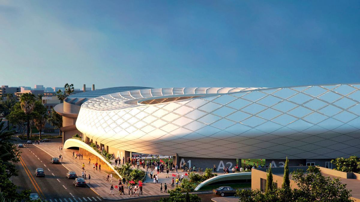 Estádio Al-Barid, em Rabat, no Marrocos