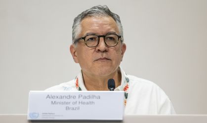 "Crise climática é uma crise de saúde pública", diz Padilha na COP30