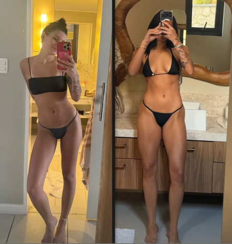 Ana Castela posa de biquíni para mostrar evolução na academia • Instagram / Ana Castela