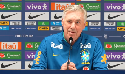 Ancelotti sobre possível encontro com Itália: "Doloroso, não; emoção forte"