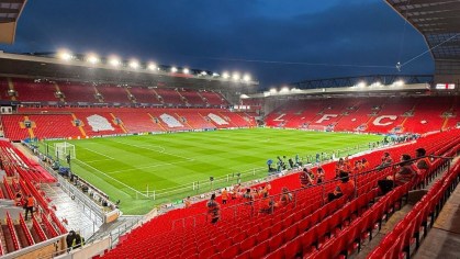 Anfield, na Inglaterra