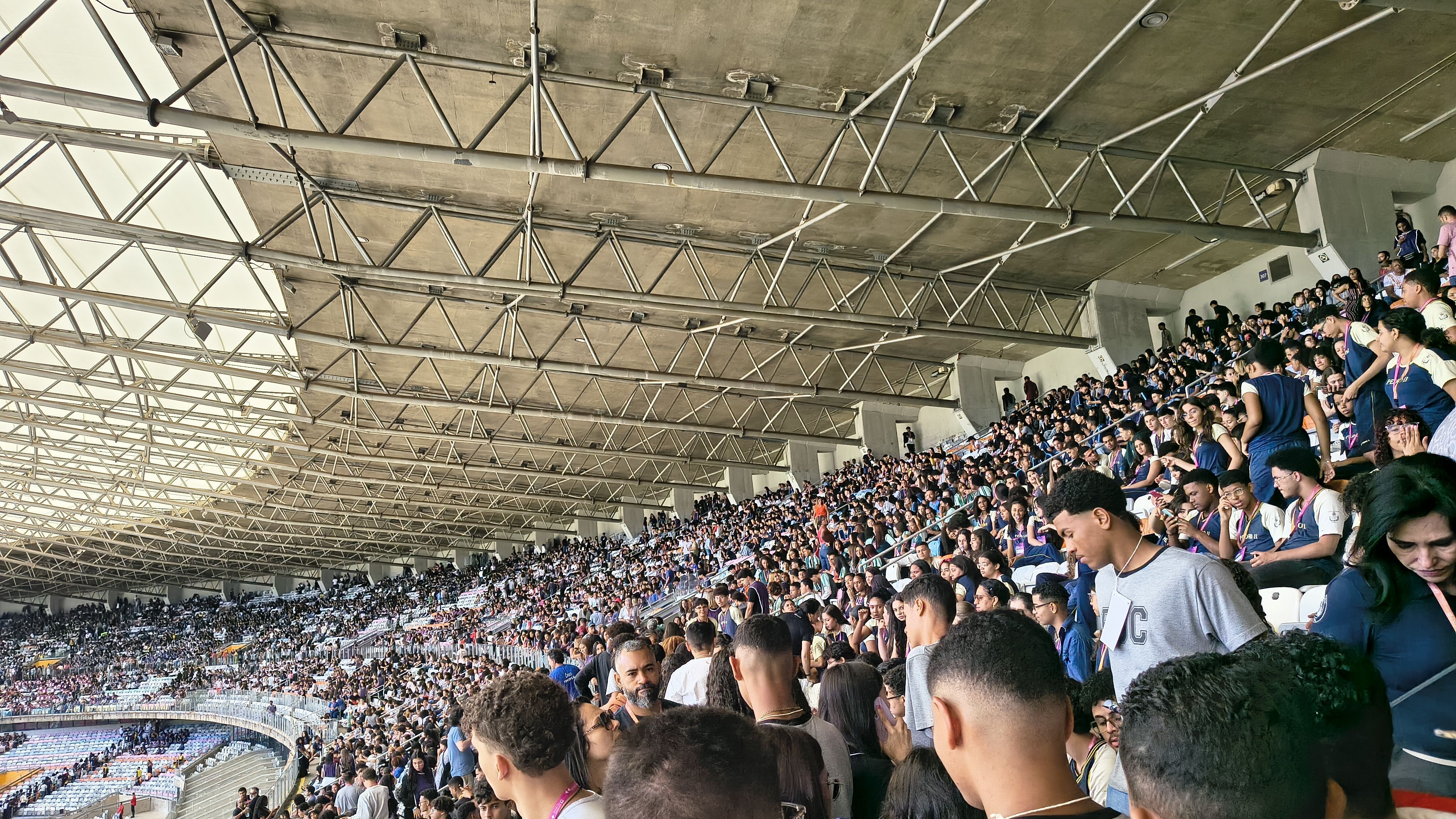 Mineirão foi palco da maior aula de IA do mundo nesta quarta-feira (19)