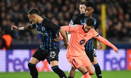 Em jogo movimentado, Brugge e Barcelona empatam por 3 a 3 na Champions