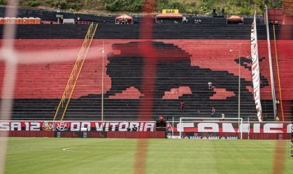 Barradão antes de Vitória x Mirassol