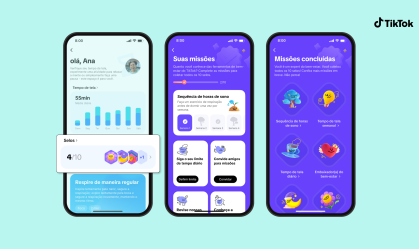 TikTok cria aba de bem-estar digital dentro do app; conheça as ferramentas