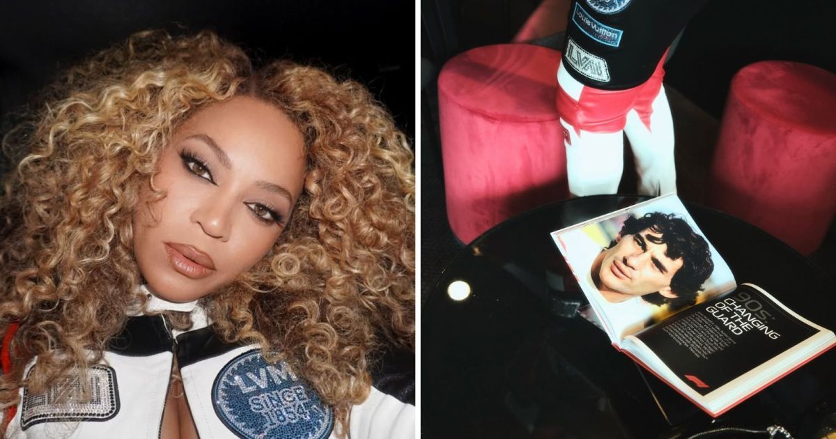 Beyoncé publica foto de Ayrton Senna e atiça fãs: “Vem para o Brasil”