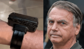 Veja vídeo de Bolsonaro admitindo que violou tornozeleira eletrônica