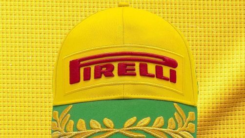 Boné da Pirelli para o GP de São Paulo de Fórmula 1