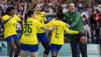 Com chuva de gols, Brasil atropela Cuba em estreia no Mundial de Handebol