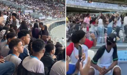 Aulão de IA no Mineirão termina em pancadaria e ação da PM; veja vídeo