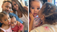Bruna Biancardi mostra interação fofa entre filhas de Neymar