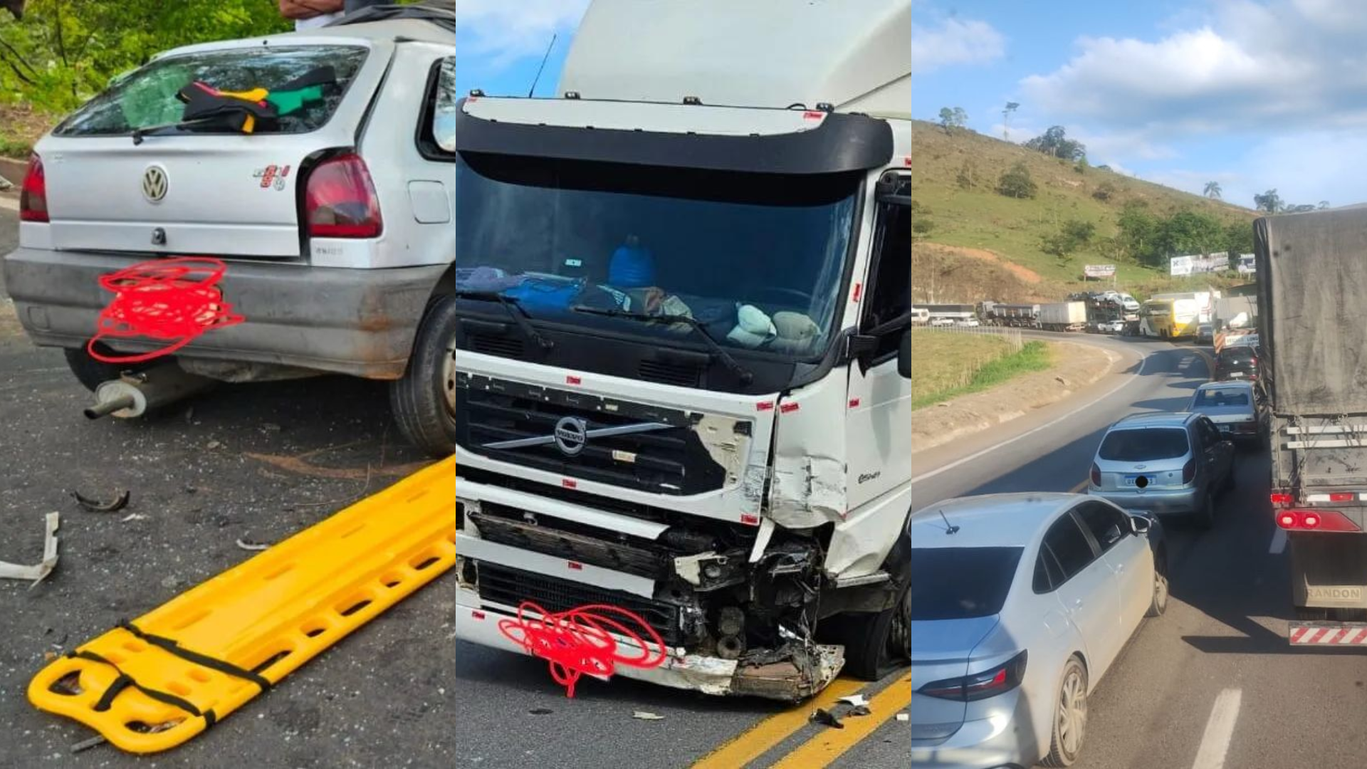 ACIDENTE RODOVIA MG