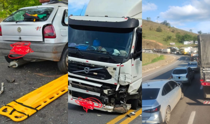 Quatro pessoas morrem após acidente em rodovia de Minas Gerais