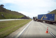 Rodoanel: drones registram ação da polícia durante suspeita de bomba; veja