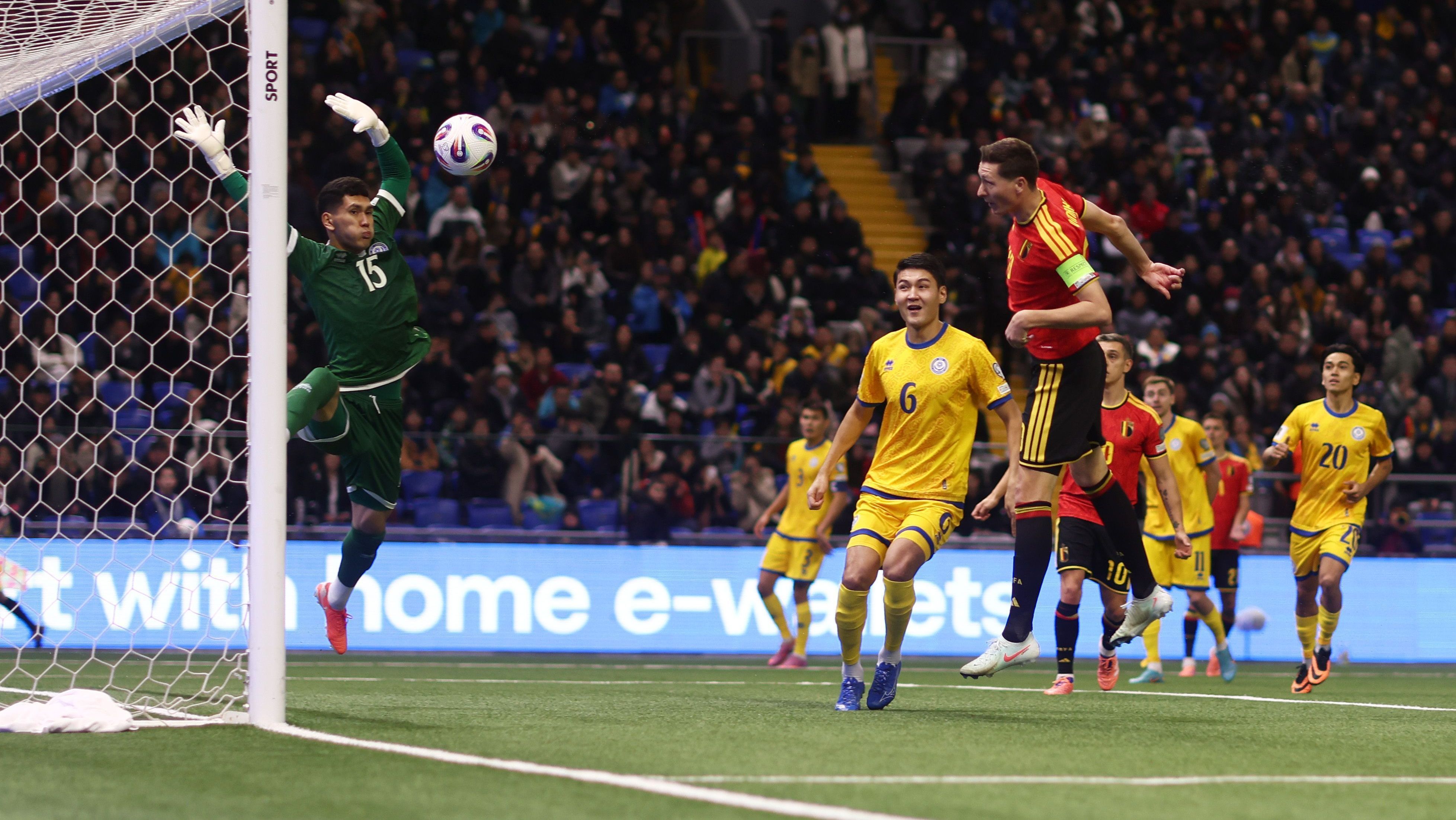 Lance de Cazaquistão 1 x 1 Bélgica pelas Eliminatórias