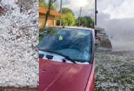 Vídeo: tempestade de granizo deixa mais de 100 feridos em Erechim (RS)