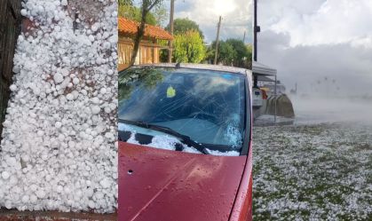 Vídeo: tempestade de granizo deixa mais de 100 feridos em Erechim (RS)
