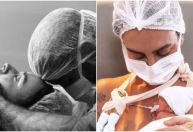 Clara Maia se emociona com evolução do filho que sobreviveu ao parto