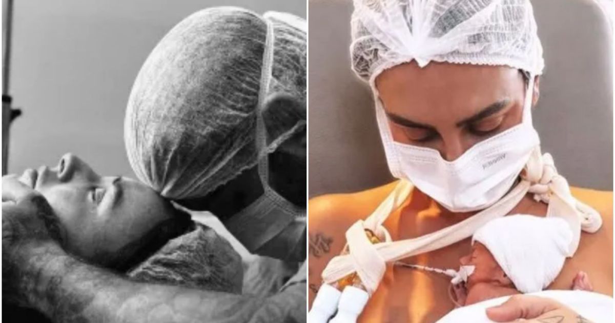 Clara Maia se emociona com evolução do filho que sobreviveu ao parto