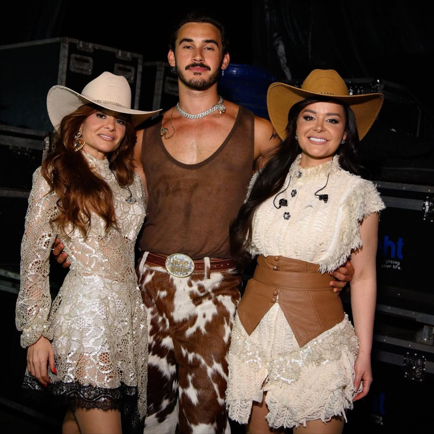 Filipe Bragança participou de show real de Maiara e Maraisa em Crixás (GO) como João Raul, personagem em "Coração Acelerado" • Reprodução/Instagram