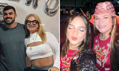 Primo de Mel Maia se despede de mãe da atriz morta aos 53 anos: "Me dói"