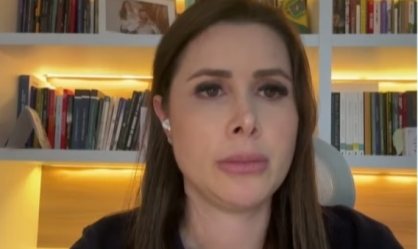 A deputada federal Carol de Toni (PL-SC) durante entrevista à CNN