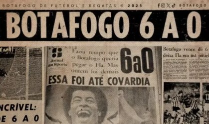 Botafogo "parabeniza" Flamengo por 130 anos com provocação nas redes