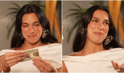 Dua Lipa ganha RG de Luciano Huck após aventuras pelo Brasil