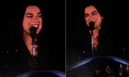 Fluente! Dua Lipa fala bastante em português: "Nunca mais quero ir embora"