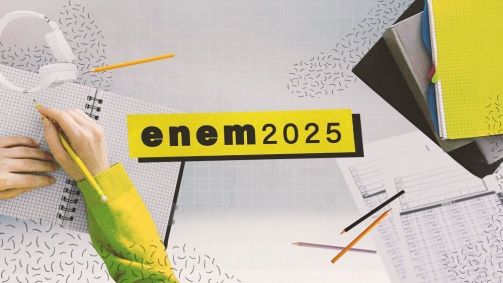 Banner da live do Enem pela CNN