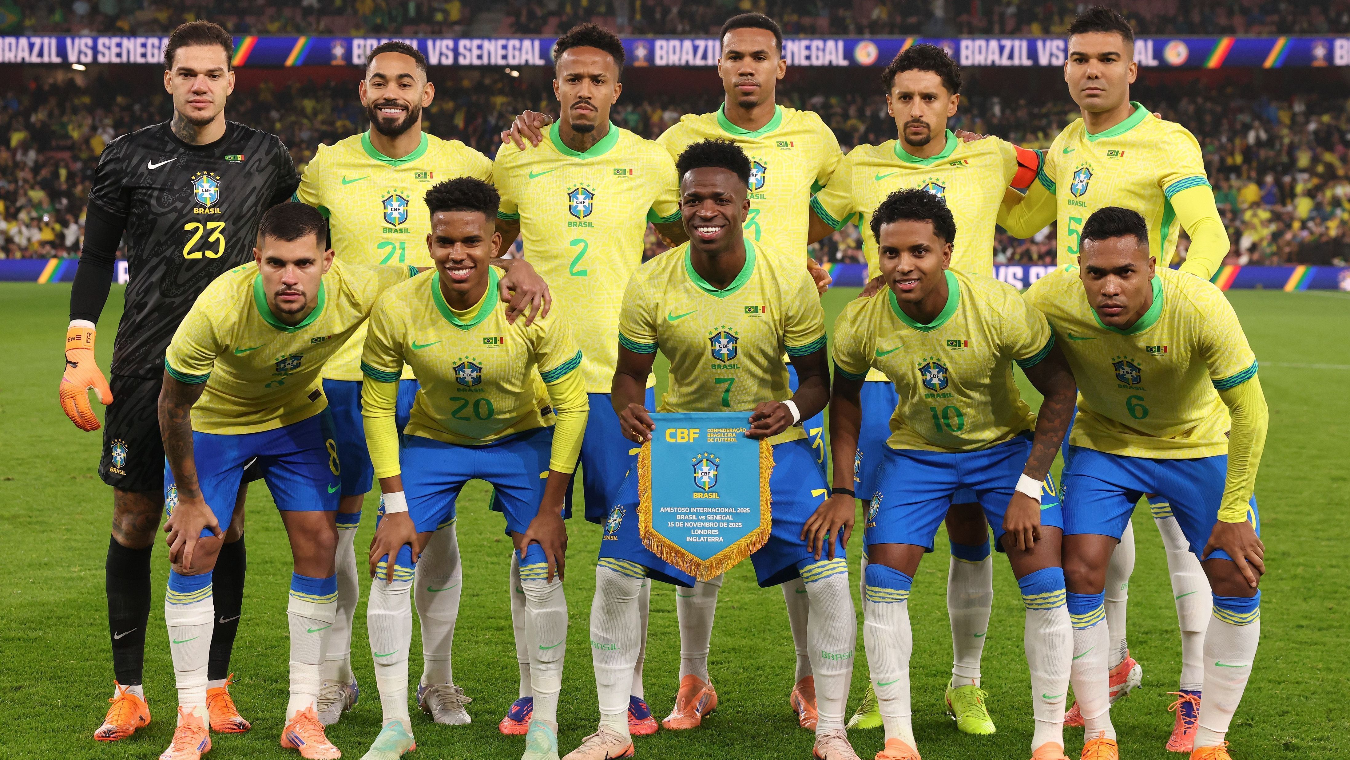 Time titular do Brasil para o amistoso contra Senegal