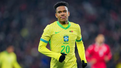 Estêvão marcou cinco gols pela Seleção nos últimos seis jogos