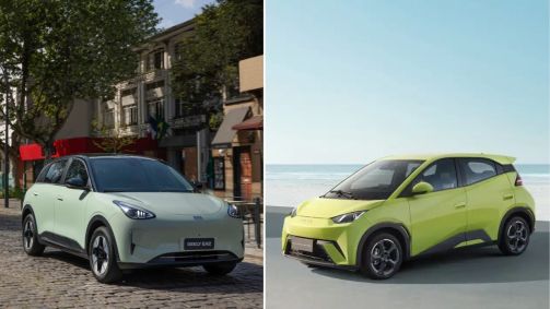 Geely EX2 e BYD Dolphin Mini